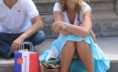 Upskirt Collection
 345866 Upskirt flashing in public