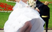 Upskirt Collection
 346073 One of the hottest bride upskirts ever