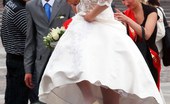 Upskirt Collection
 346073 One of the hottest bride upskirts ever