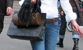 Upskirt Collection
 346412 Hot women tease with ultra low jeans