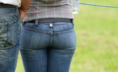 Upskirt Collection
 346414 Tight jeans babes spied in crowd