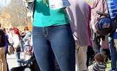 Upskirt Collection
 346436 Fat butted gals show ultra low jeans