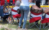 Upskirt Collection
 346443 Fat ass in tight jeans in the street