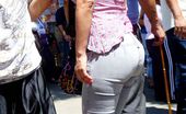 Upskirt Collection
 346443 Fat ass in tight jeans in the street