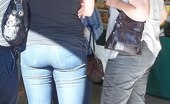 Upskirt Collection
 346450 Tight jeans girls horny back view