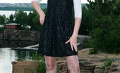 Upskirt Collection
 346674 Brunette enticing with dress upskirt