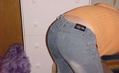 Upskirt Collection
 347011 Girls in tight blue jeans erotically bending over