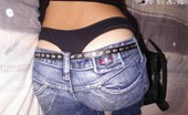 Upskirt Collection
 347011 Girls in tight blue jeans erotically bending over