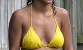 Upskirt Collection
 347208 Sheer wet bikini uncovers nips and cameltoe