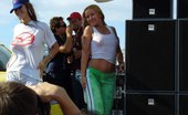 Upskirt Collection
 347216 Bikini thongs look great on those wet booties