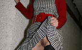 Upskirt Collection
 347445 Checkered skirt up fancy