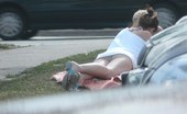 Upskirt Collection
 347738 Sexy blonde in bikini. Hot upskirt view
