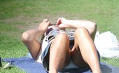 Upskirt Collection
 347740 Candid upskirt photos, of blonde in mini