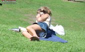 Upskirt Collection
 347740 Candid upskirt photos, of blonde in mini