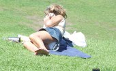Upskirt Collection
 347740 Candid upskirt photos, of blonde in mini