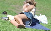 Upskirt Collection
 347740 Candid upskirt photos, of blonde in mini