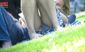 Upskirt Collection
 347878 Striped cotton panties on her ass. Up skirt pics