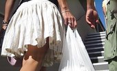 Upskirt Collection
 347893 One of the hottest, sexiest, upskirts on stairs