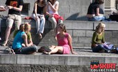 Upskirt Collection
 347941 Busty chick voyeured in public. Up skirt sitting