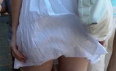 Upskirt Collection
 347983 Pics wind blowing up skirts. Slim blondie caught