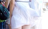 Upskirt Collection
 347983 Pics wind blowing up skirts. Slim blondie caught