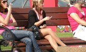 Upskirt Collection
 348018 Hot sitting upskirts were caught in the streets