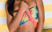 Asha Kumara Festival Fantasy 348979 Seductive Dark Skinned Indian Teen Partially Covers Nipples
