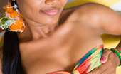 Asha Kumara Festival Fantasy 348979 Seductive Dark Skinned Indian Teen Partially Covers Nipples
