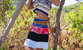 Asha Kumara Free Spirit NN 349014 Indian Teen Pulls Up Skirt To Expose Pretty White Panties
