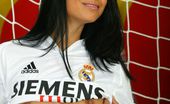 Hungarian Honeys 351556 Radka N Real Madrid Home Exotic Brunette
