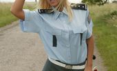 Hungarian Honeys 351838 Lucie Horinkova Lesbian Cop Strip Search