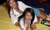Filipino Fuck Jenny & Maria Maria Convinces Her Pal Jenny To Go Down On Her Clam
