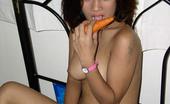 Filipino Fuck Khate Khate Gets Kinky With Her Carrot
