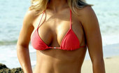 Bikini Dream Paula Larocca 363663 Woman In Red Swimsuit Gets Wet
