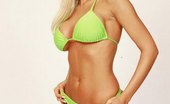 Bikini Dream Sandra Corbo 363666 Neon Bikini Babe Poses By Ocean

