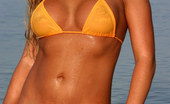 Bikini Dream Andrea 363706 Hot Blonde In A Yellow Bikini.
