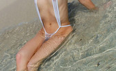 Bikini Dream Candace 363736 Candace Wears Her Skimpy White Sling Bikini
