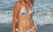 Bikini Dream Ashley 363746 Ashley Wears Her Blue Bikini In The Ocean
