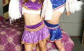 Glamour Models Gone Bad Roxy Jezel & Taylor Rain Two Hot Cheerleaders In The Bedroom
