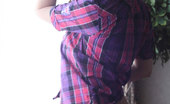 Glamour Models Gone Bad Shay Laren 364663 Busty Babe Posing In An Unbuttoned Shirt
