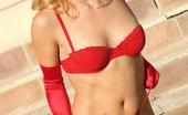 Glamour Models Gone Bad Jenni Lee 365736 Cute Little Blonde Taking Off Her Sexy Red Bikini
