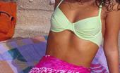 Glamour Models Gone Bad Vicki 4 365783 Brunette Hottie At The Beach Getting Naked And Showing The Goods
