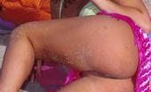 Glamour Models Gone Bad Vicki 4 365783 Brunette Hottie At The Beach Getting Naked And Showing The Goods
