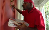 Black Motherfuckers Special Delivery0 371276 Pizzaman Breaks In For Some Pussy
