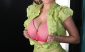 Tessa Fowler Green Top Pink Bra Set 1 371539 I Love Looking Sweet, And Acting Naughty. I Feel So Cute This Lime Green Top And Hot Pink Bra, But When I Get My Cleavage Out I Go From Cute To Sexy! Xoxoxo -- Tessa
