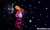 Romi Rain 371586 Romi Plays With A Disco Ball

