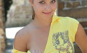 May Model 372478 No Nude Model May Posing Outdoors Showing Her Pretty Young Body And Cute Underwear In The Public
