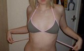 Amateurity.com Cute Blonde Girlfriend Posing 372818 Cute Blonde Amateur Girlfriend With Shaved Pussy Posing Nude On Her Bed
