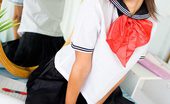 Lily Koh Japanese Schoolgirl 373271 Lily Koh In Japanese Schoolgirl Uniform Shows Tiny Cameltoe

