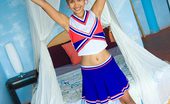 Lily Koh Three Cheers 373296 Petite Teen Cheerleader Flashes Tiny Nipples And Panties
